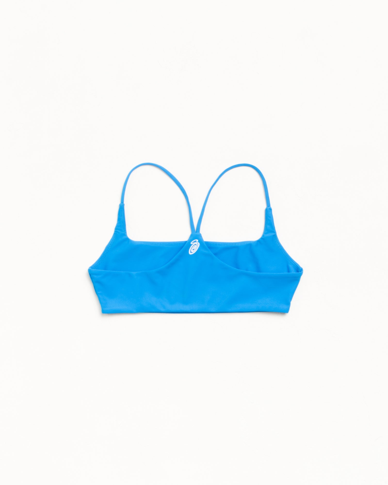 Stussy Halter Bikini Top top bikini turchese elastan