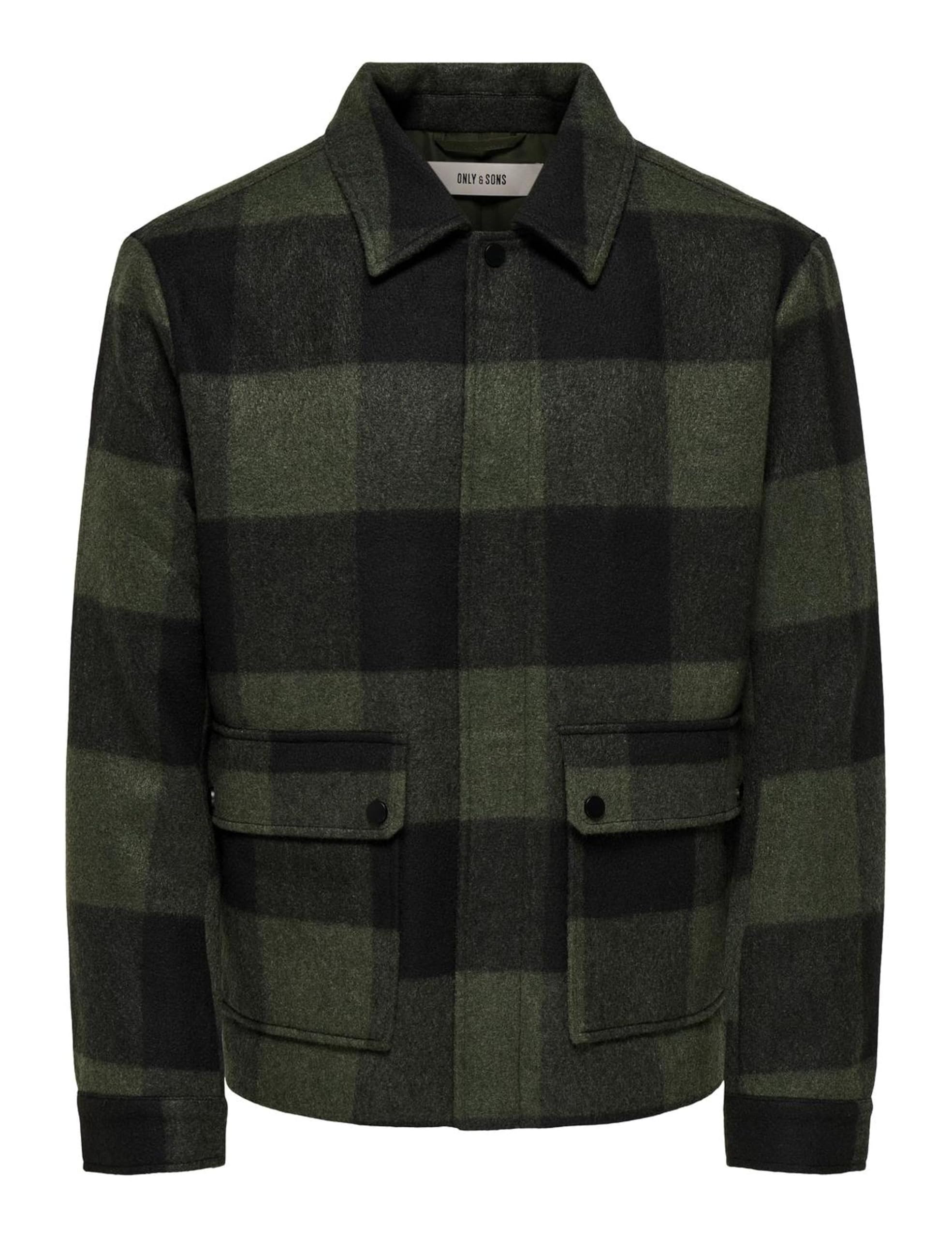 Only & Sons Onsconnor Giacca Uomo XXL Silver Lining