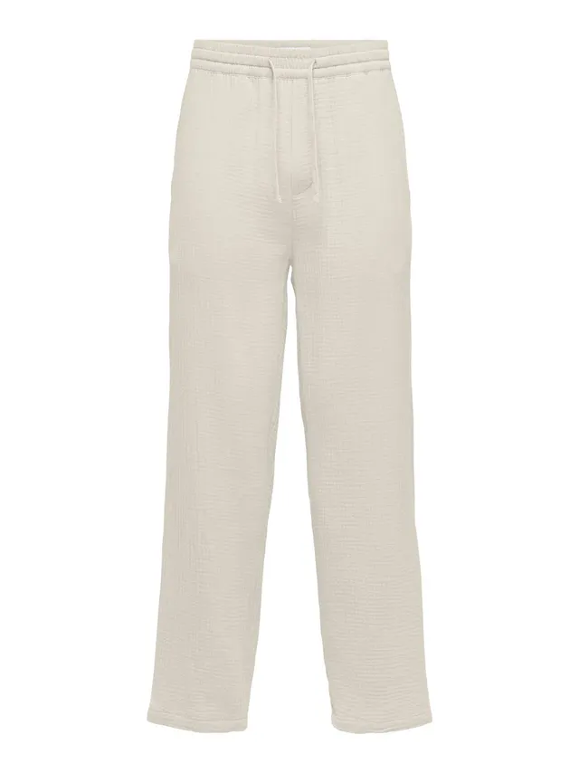 Only & Sons Onssinus Loose Fit Pantaloni uomo Moonbeam M