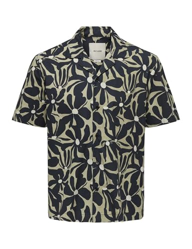 Only & Sons Onswhite Camicia Uomo Egret Cotone