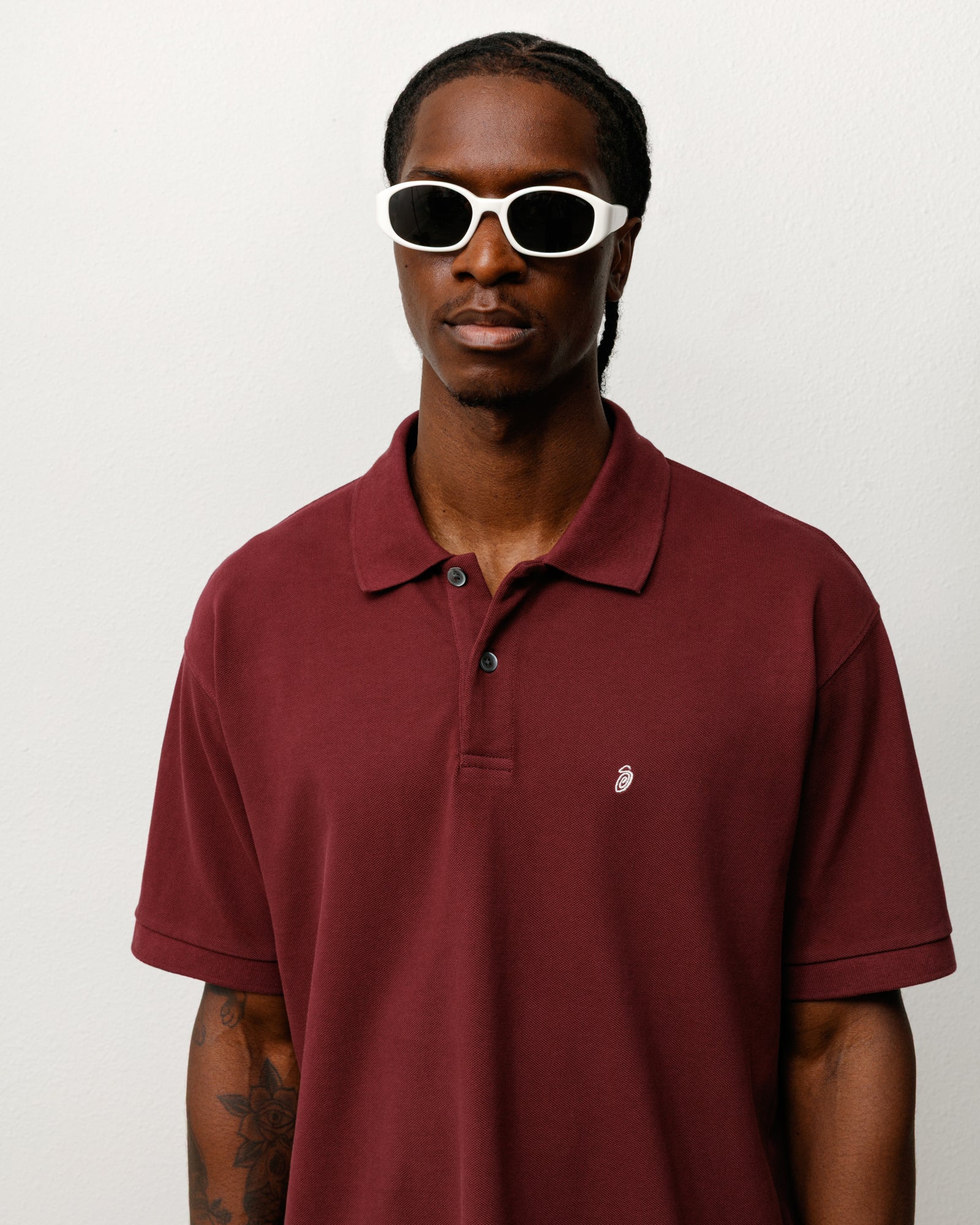 Stussy Roman Sunglasses occhiali bone protezione UV