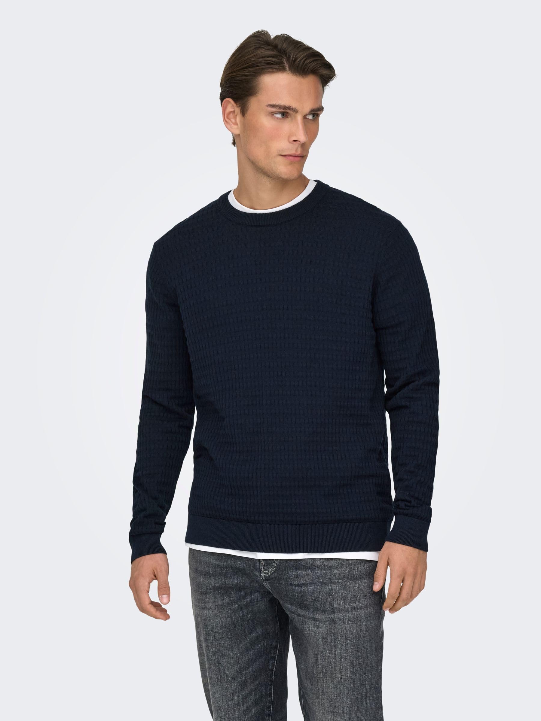 Only & Sons Onsberry Reg Maglione Uomo XXL Girocollo