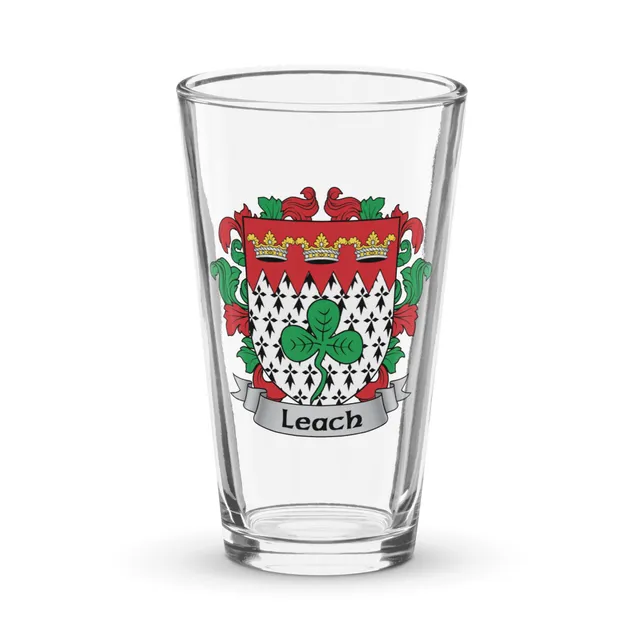 7.62 Design Leach Bicchiere birra vetro 473 ml stemma