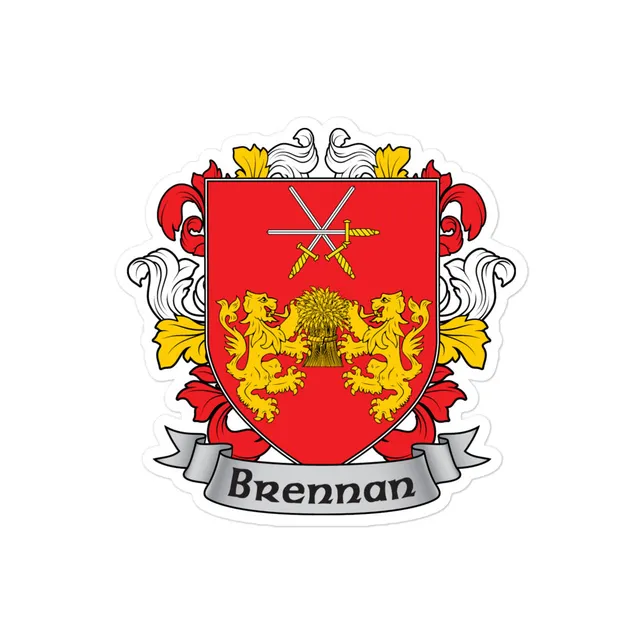 7.62 Design Brennan Adesivo Stemma Vinile 7,6x7,6 cm