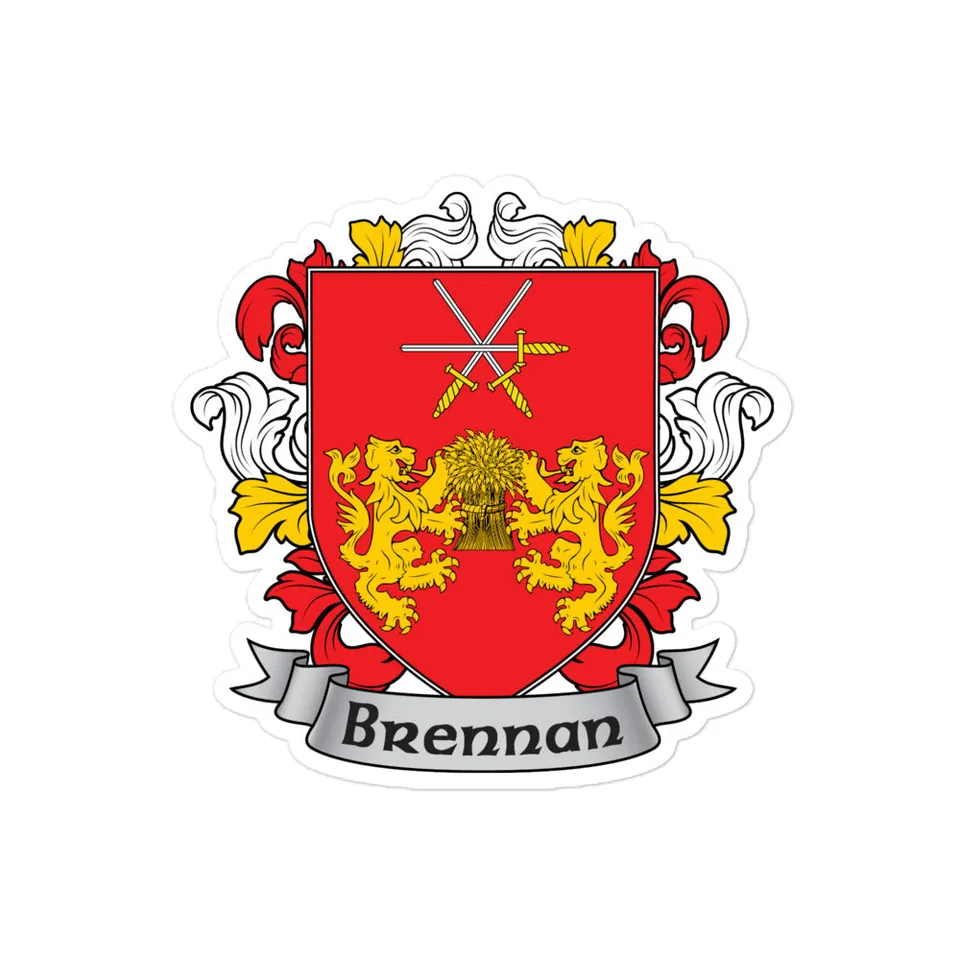 7.62 Design Brennan Adesivo Stemma Vinile 7,6x7,6 cm