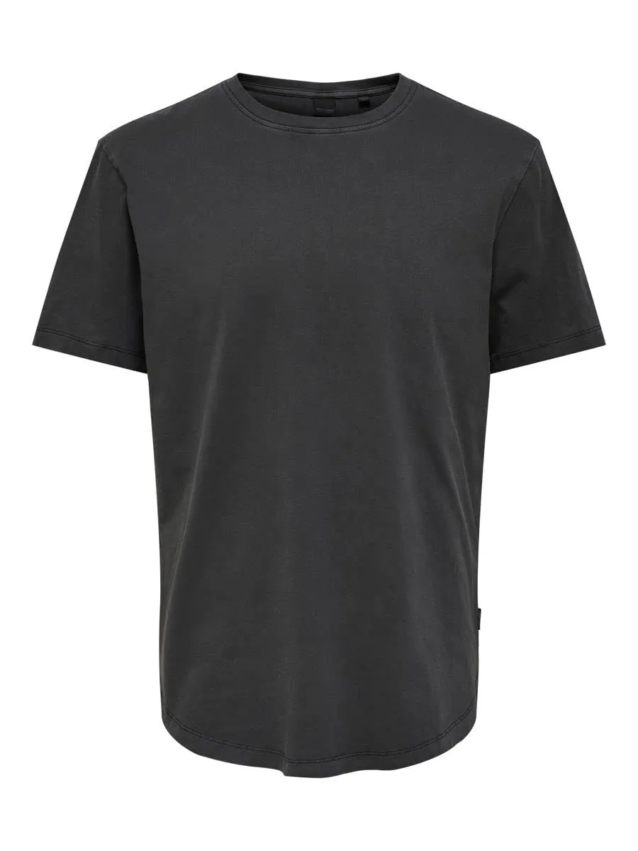 Only & Sons Onsron T-Shirt Uomo Cotone Maniche Corte