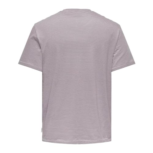 Only & Sons Onsbale t-shirt viola cotone taglia S uomo