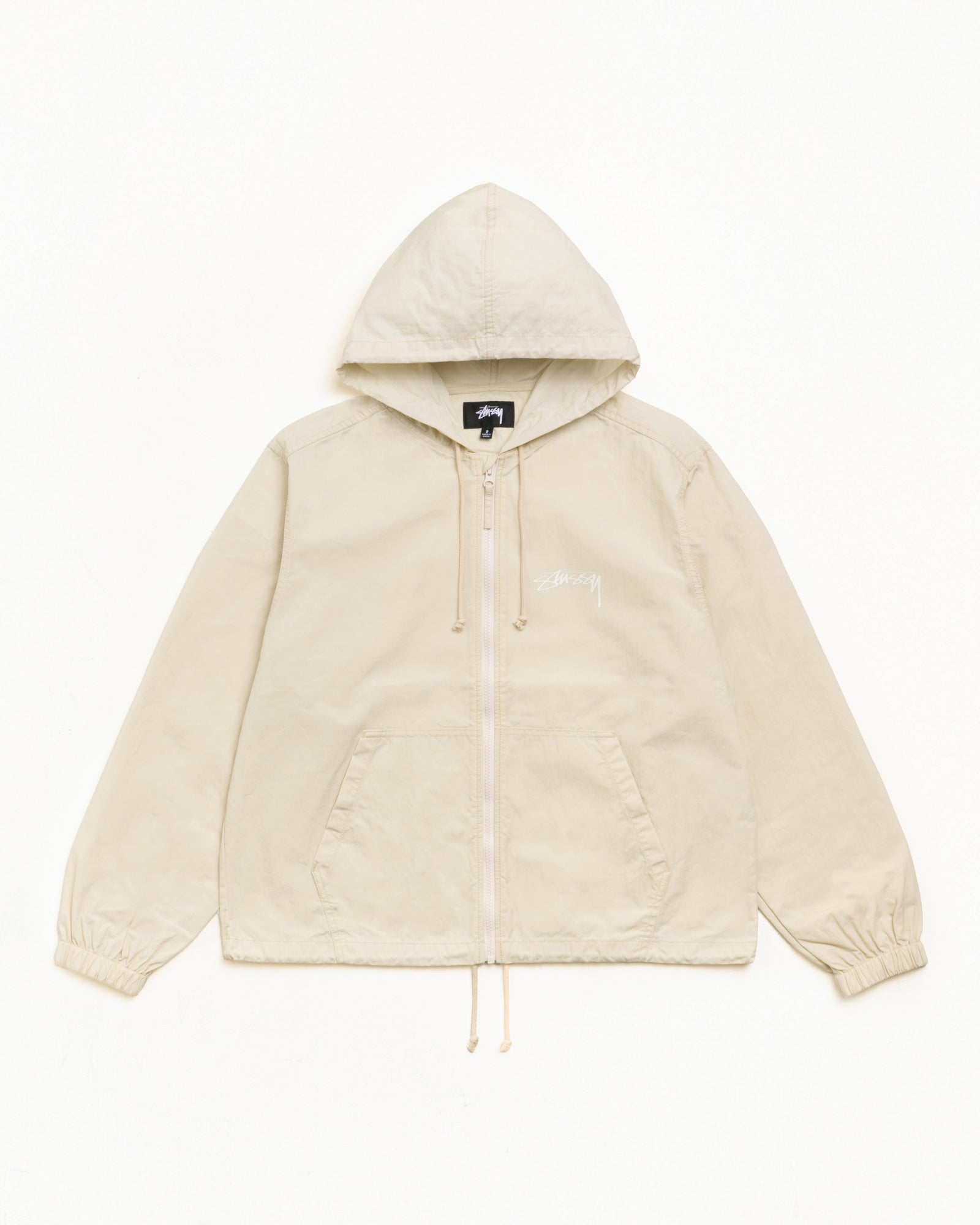 Stussy Shell da Spiaggia giacca cotone cerato stone
