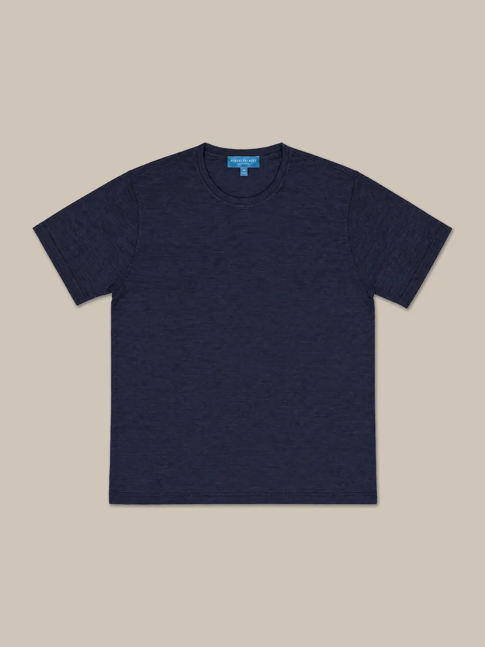 Robert Talbott Sweaters Lawrence maglia lana seta blu navy