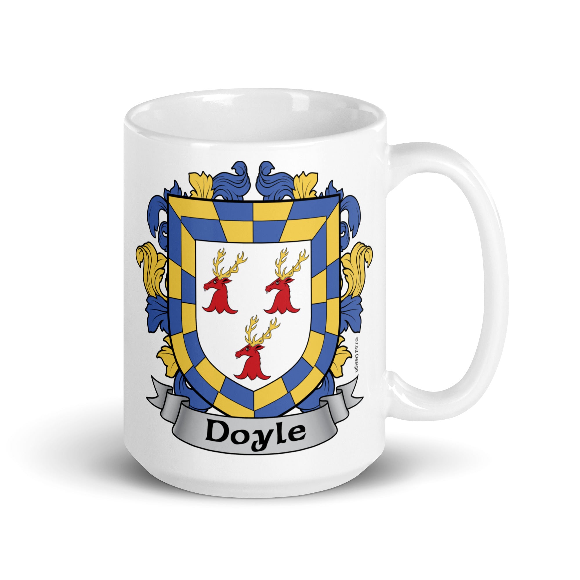 7.62 Design Doyle tazza mug ceramica 15oz stemma
