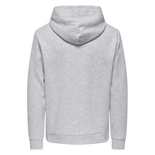 Only & Sons Nirvana felpa con cappuccio grigio melange XL cotone