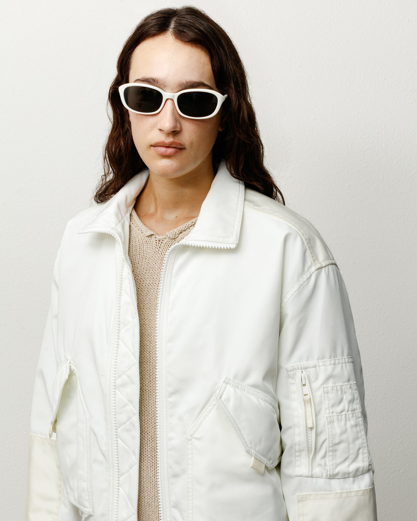 Stussy Eli Sunglasses occhiali sole Cloud Black Lens