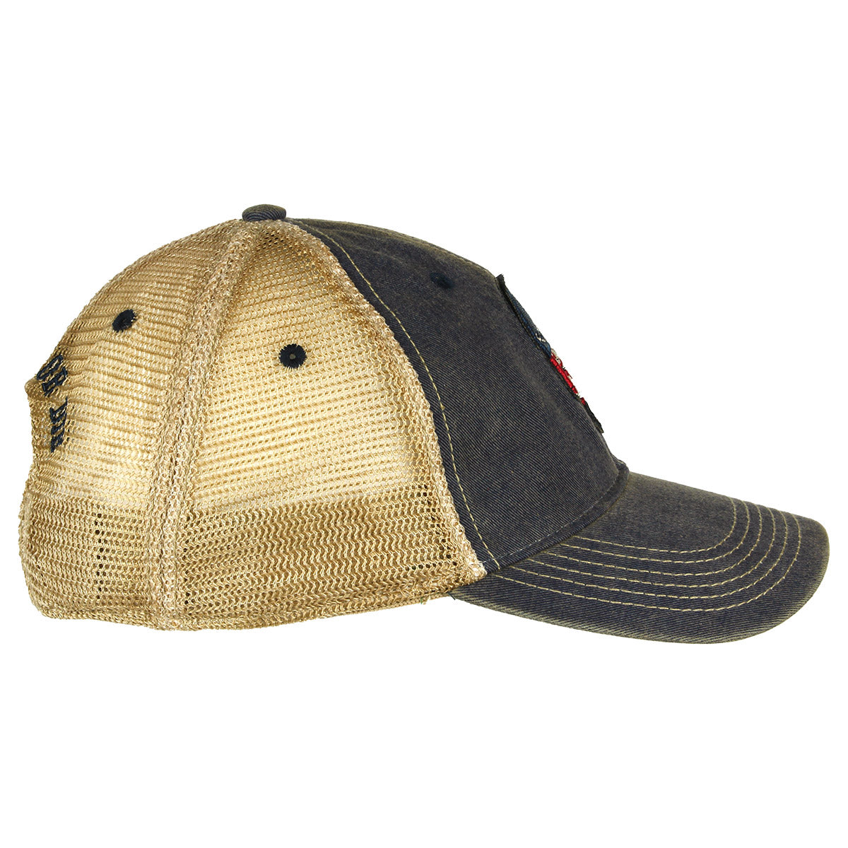 7.62 Design Betsy Ross Skull Cappello Trucker Blu Taglia Unica
