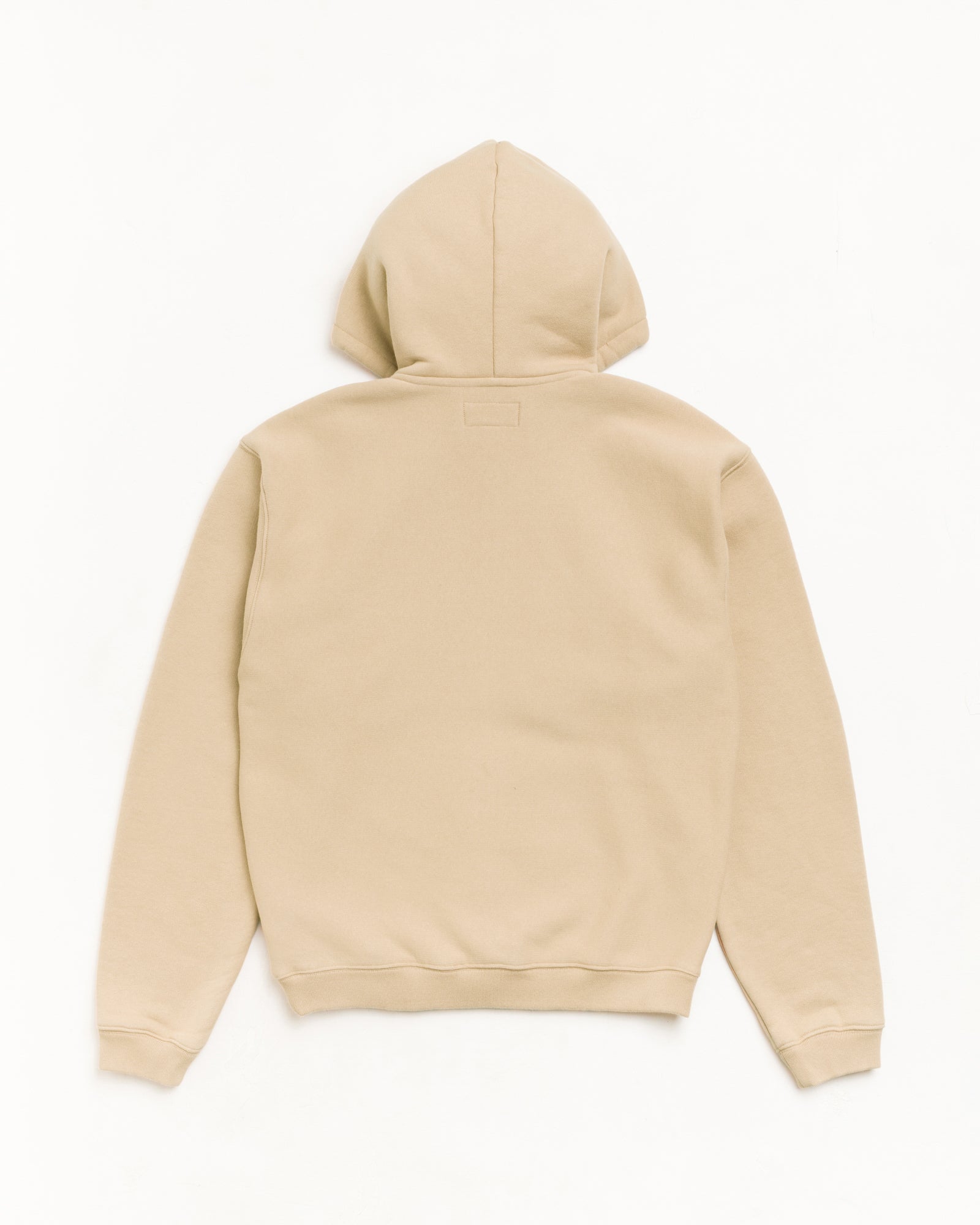 Stussy Sport Zip Hoodie Felpa Tan Cotone 535gsm YKK