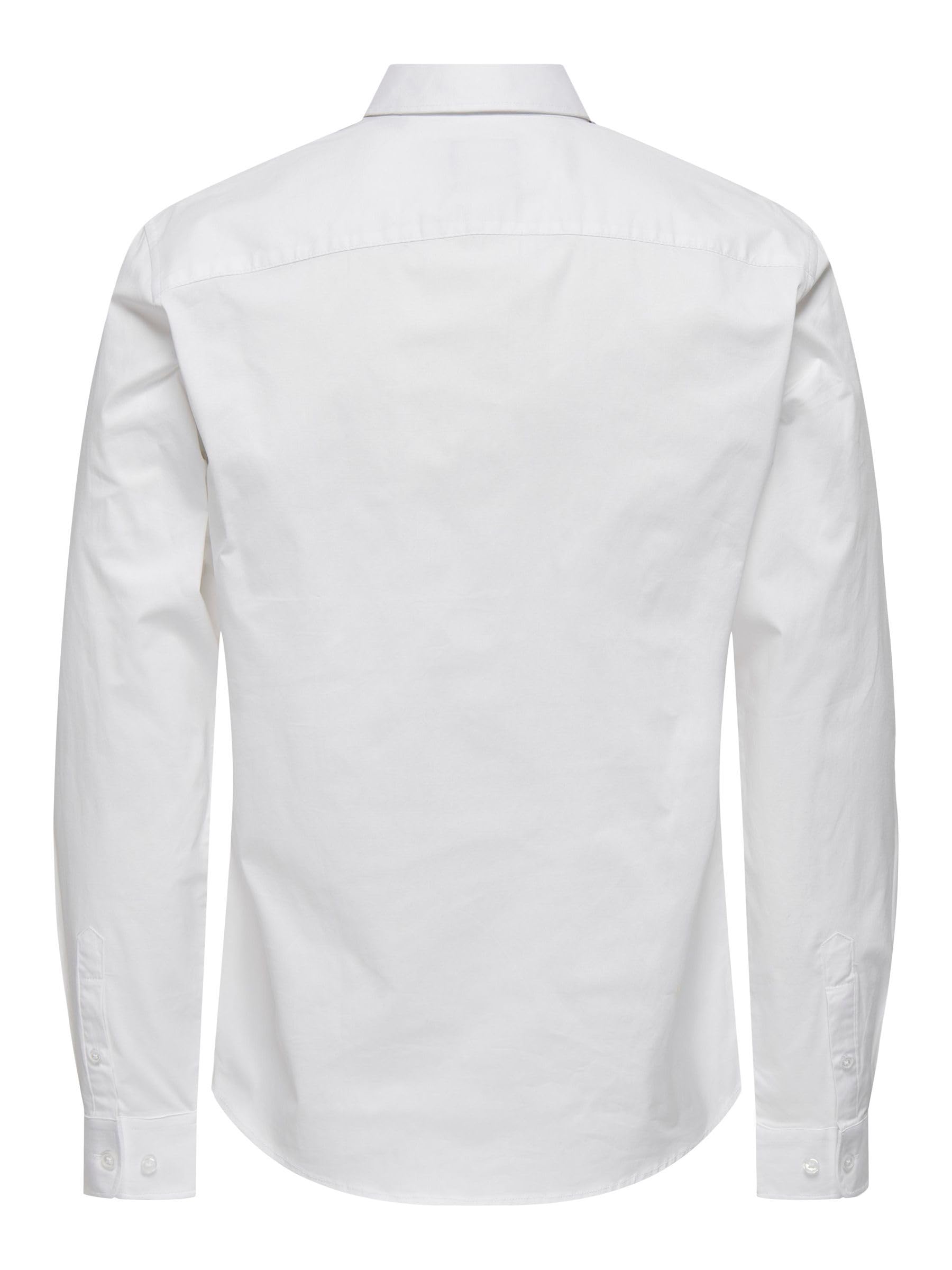 ONLY & SONS Camicia Uomo Onsandy Slim Popeline XXL