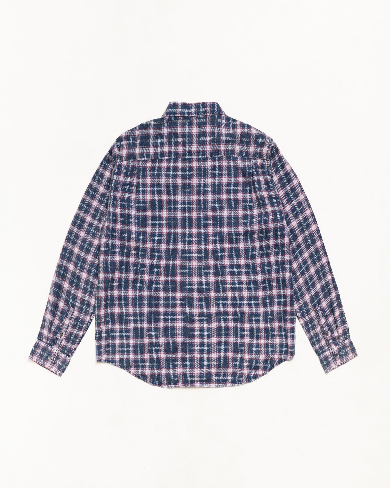 Stussy Matthew Printed Shirt camicia navy Tencel