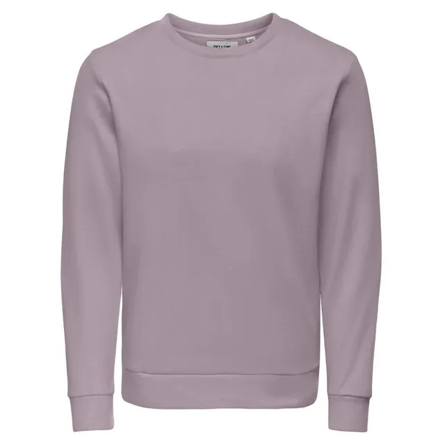 Only & Sons Chase felpa uomo L viola cotone