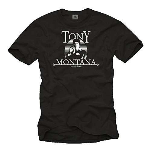 Makaya Mafia Scarface T-Shirt Uomo XL 100% Cotone