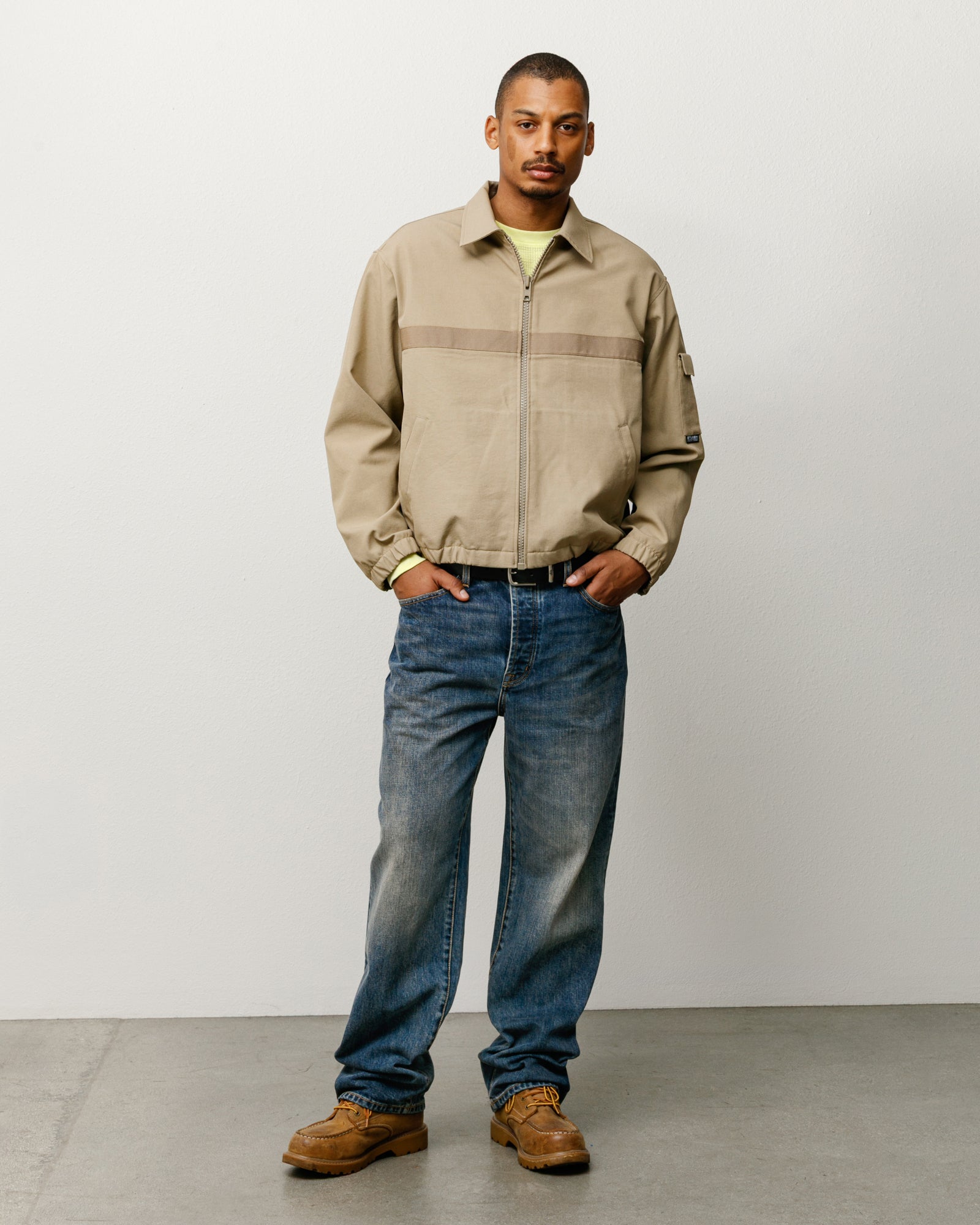 Stussy Pants New Classic Jean Slub Denim jeans blue cotone