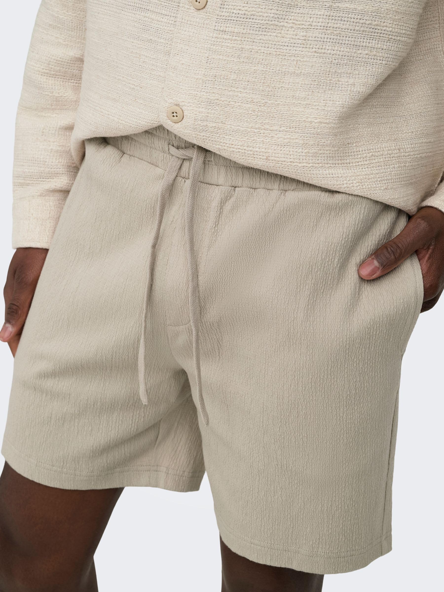 Only & Sons Onseddie RLX Pantaloncini Uomo Nero XL