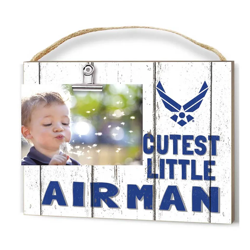 7.62 Design Home Products Cutest Little Airman cornice legno 4x6