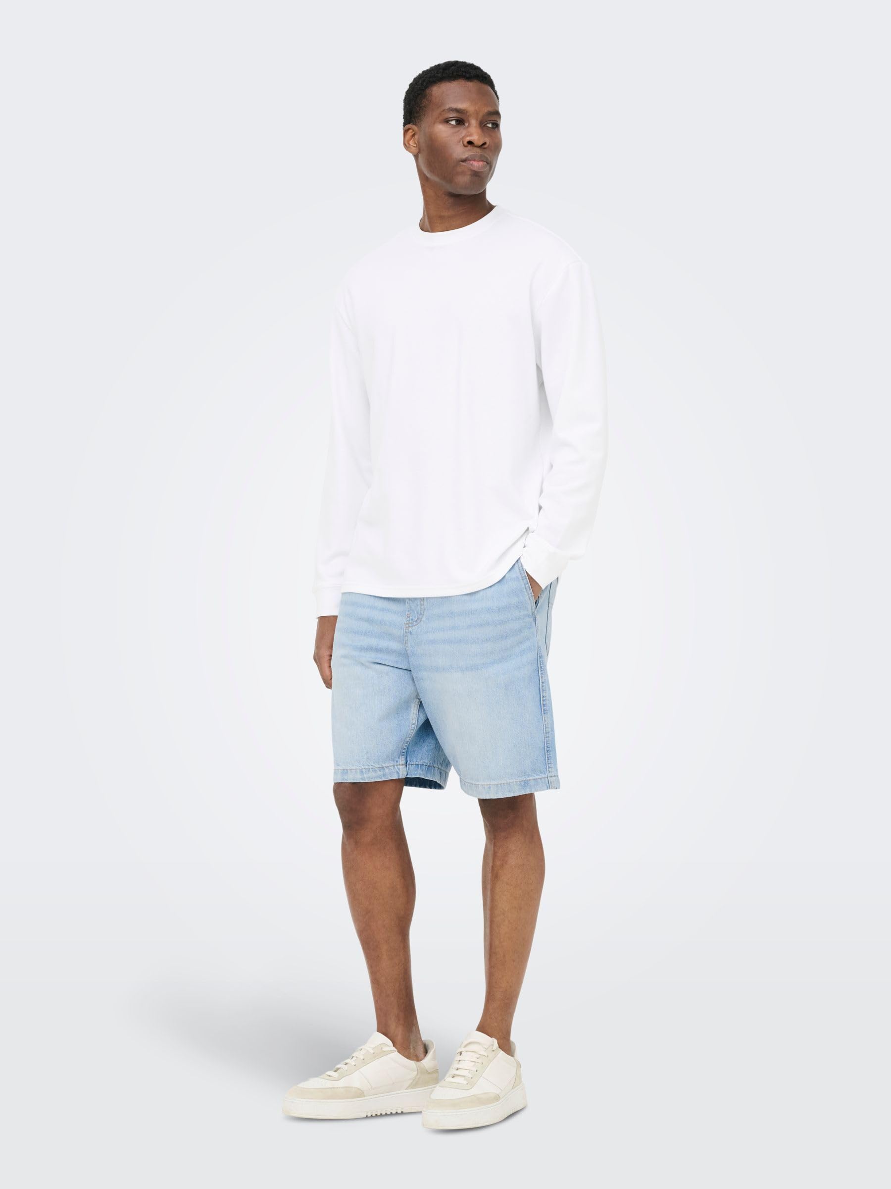 Only & Sons Onsfade 6292 Pantaloncini Uomo Denim XL