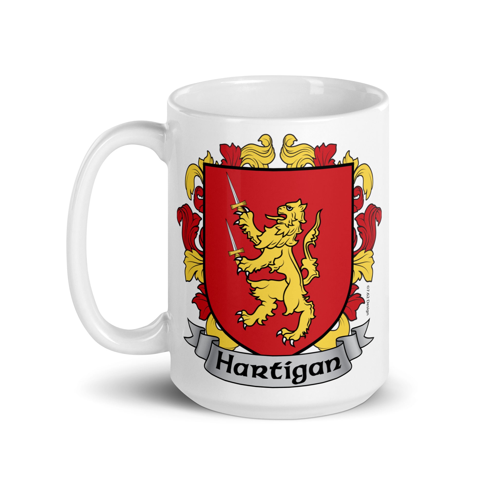 7.62 Design Hartigan tazza mug ceramica 15oz stemma irlandese