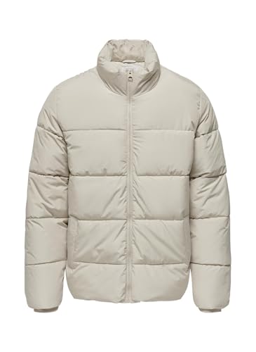 Only & Sons Onsmelvin Life Puffer Giacca Uomo XXL Moonstruck