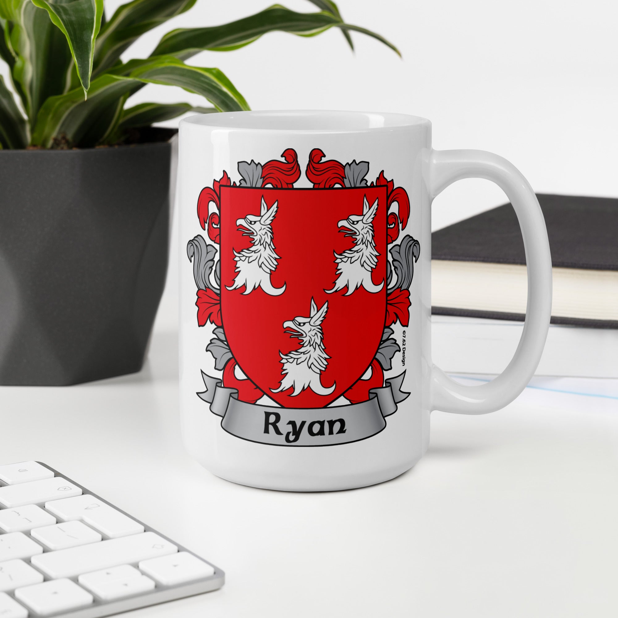7.62 Design Ryan stemma tazza ceramica 15oz