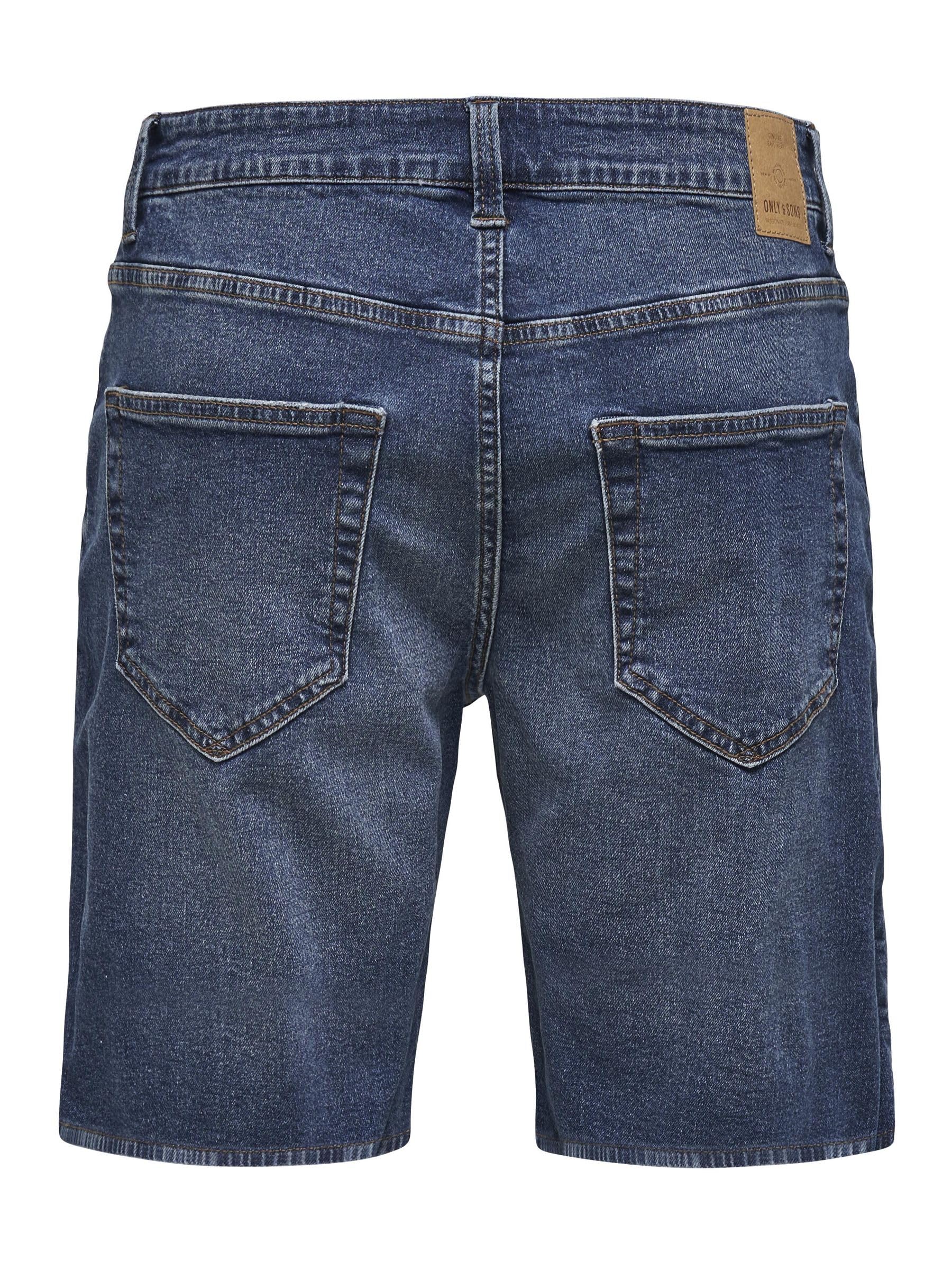 ONLY & SONS Onsavi 0787 pantaloncini M denim blu