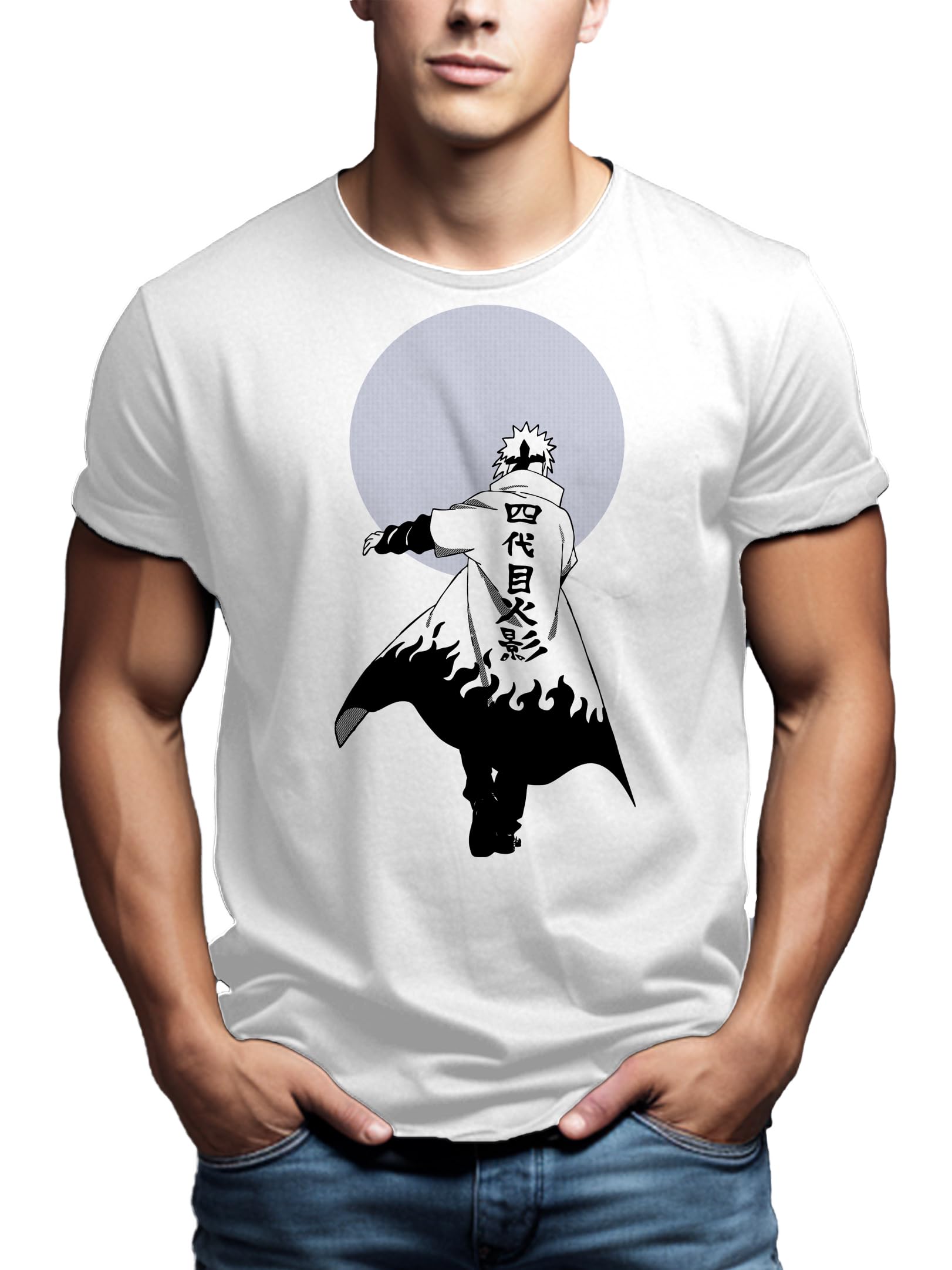 MAKAYA T-Shirt Uomo Ninja maglietta XXL 100% cotone
