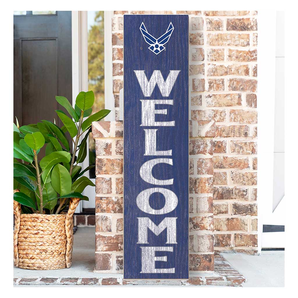 7.62 Design U.S. Air Force Welcome targa PVC 28x117 cm ingresso