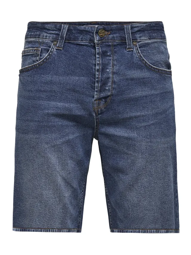 ONLY & SONS Onsavi 0787 pantaloncini M denim blu