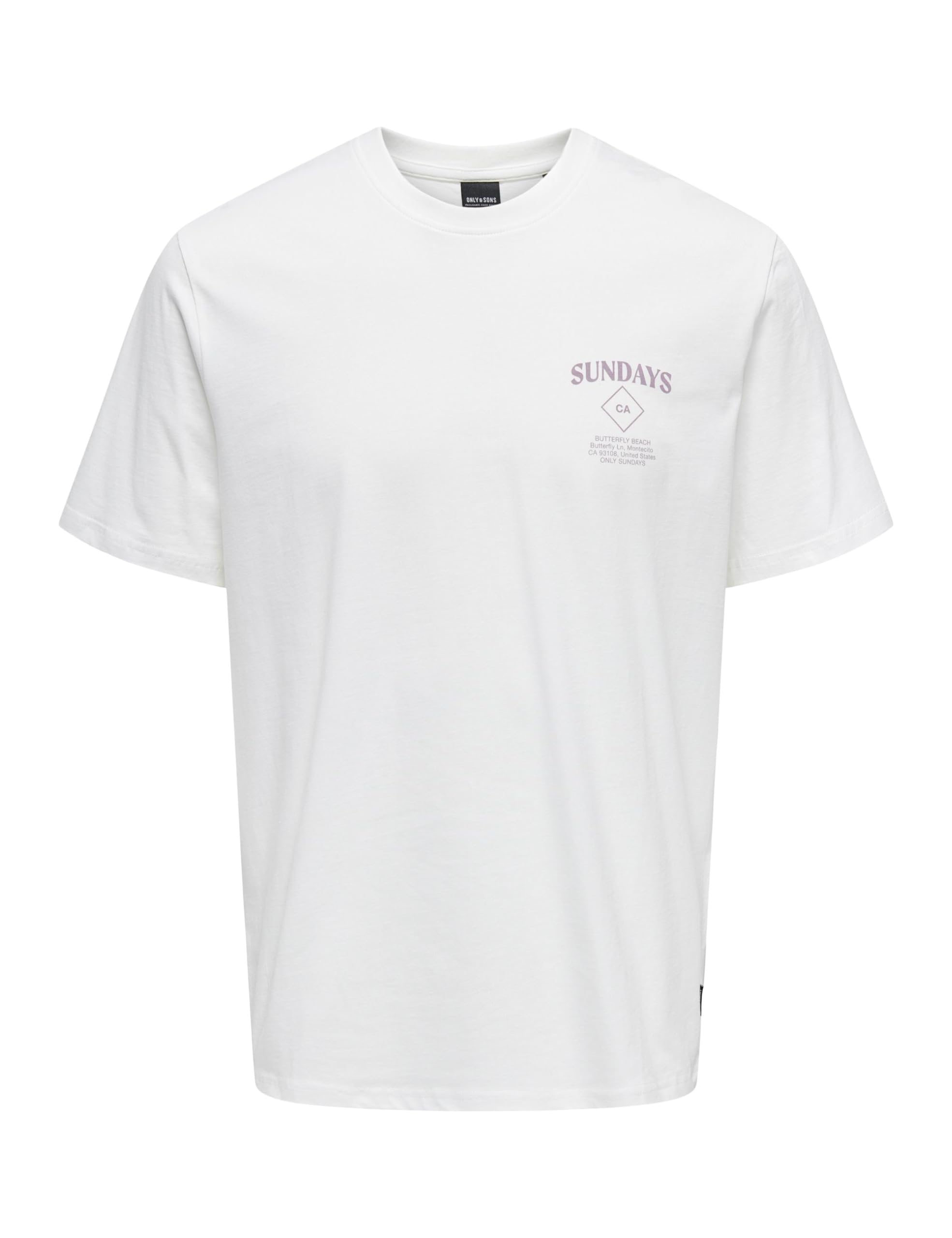 Only & Sons Onskye T-shirt Uomo Cloud Dancer Deriva M