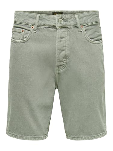 ONLY & SONS Onsedge Straight shorts vita media XL uomo