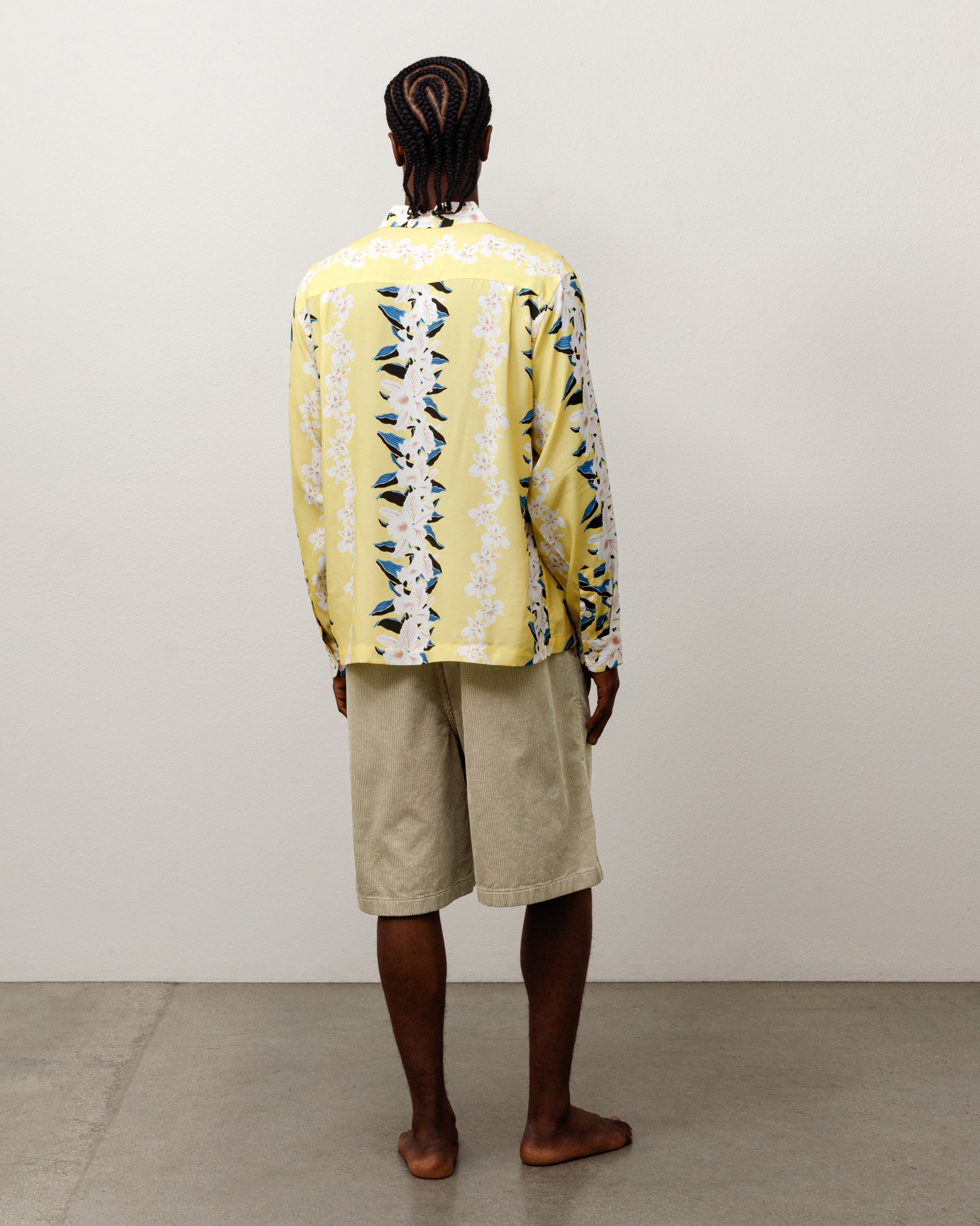 Stussy Baggy Twill Cord shorts cotone khaki