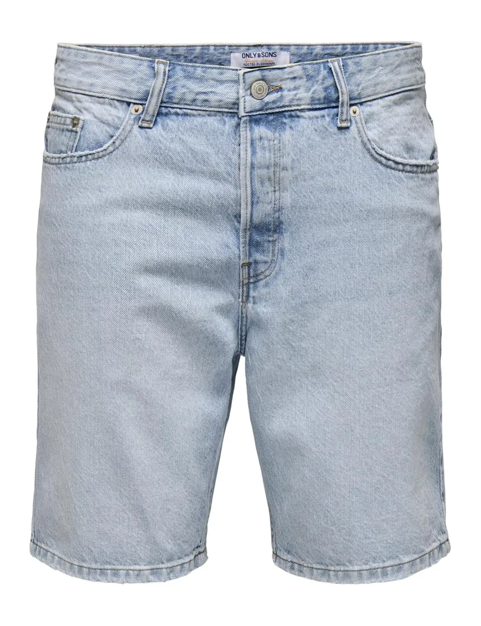 Only & Sons Onsedge Mid Waist Shorts Jeans Uomo XL Blu