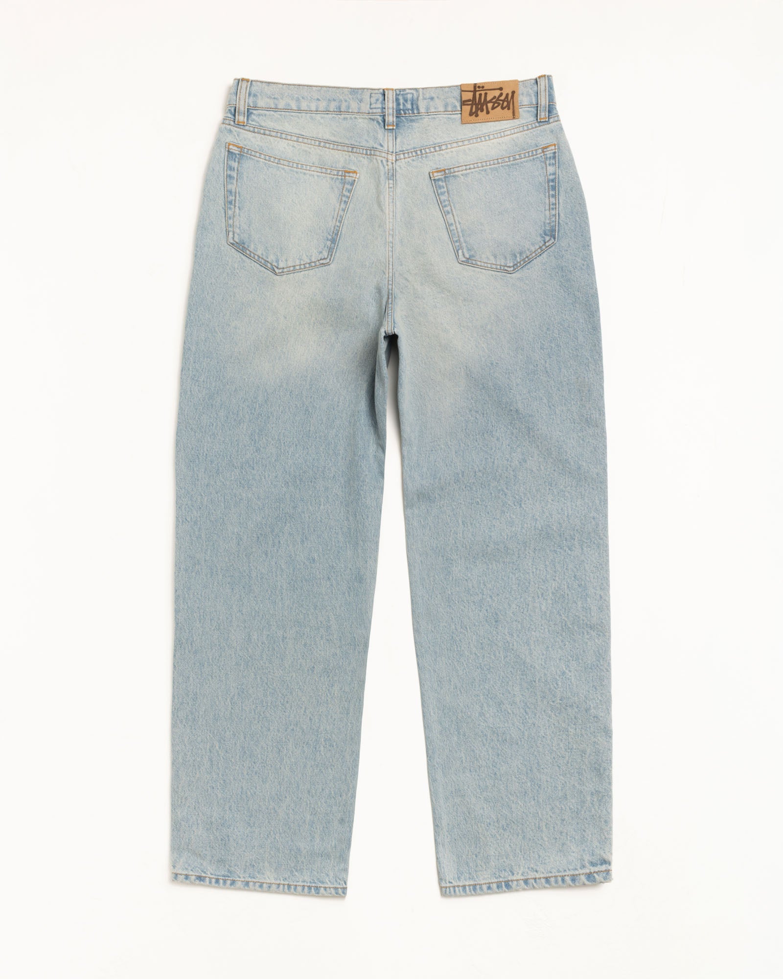 Stussy Big Ol' Jean Denim Jeans Light Wash 14.5oz