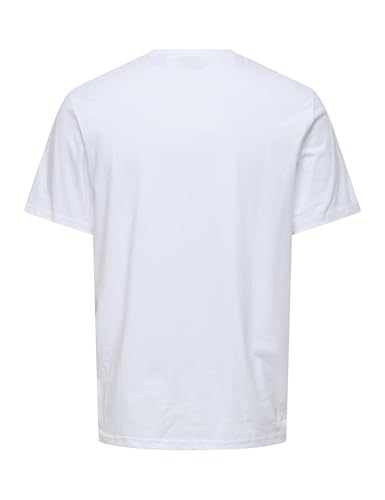 Only & Sons Onsmilo Photo Reg SS Tee T-Shirt Uomo M Maniche Corte