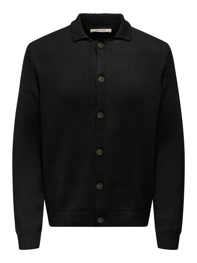 Only & Sons Onsjacob Cardigan Uomo Blu Notte Bottoni