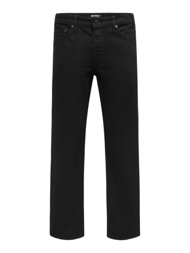 ONLY & SONS Onsedge Jeans Uomo 29W/30L Straight Vita Media