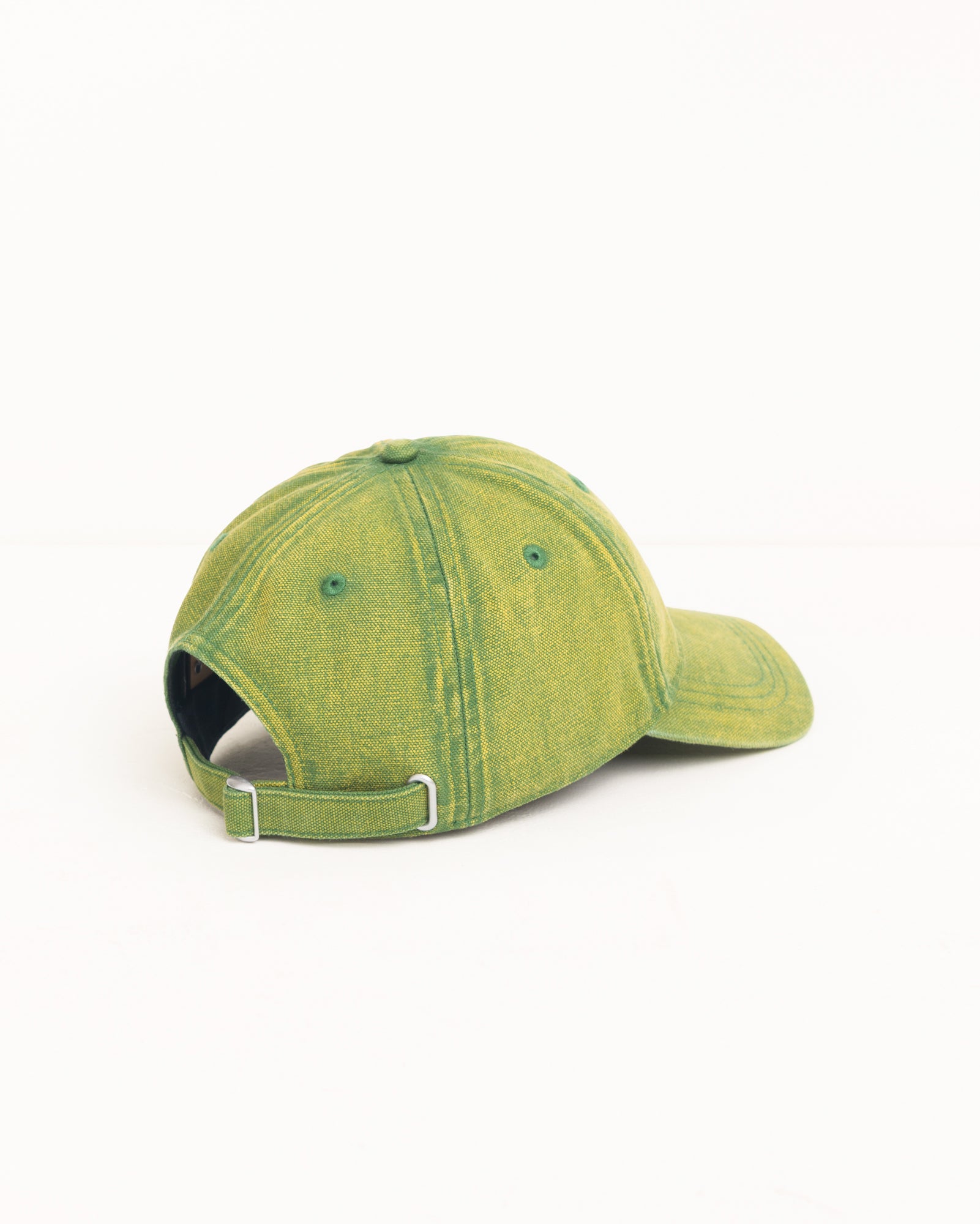 Stussy Washed Basic Cap cappello cotone pine taglia unica