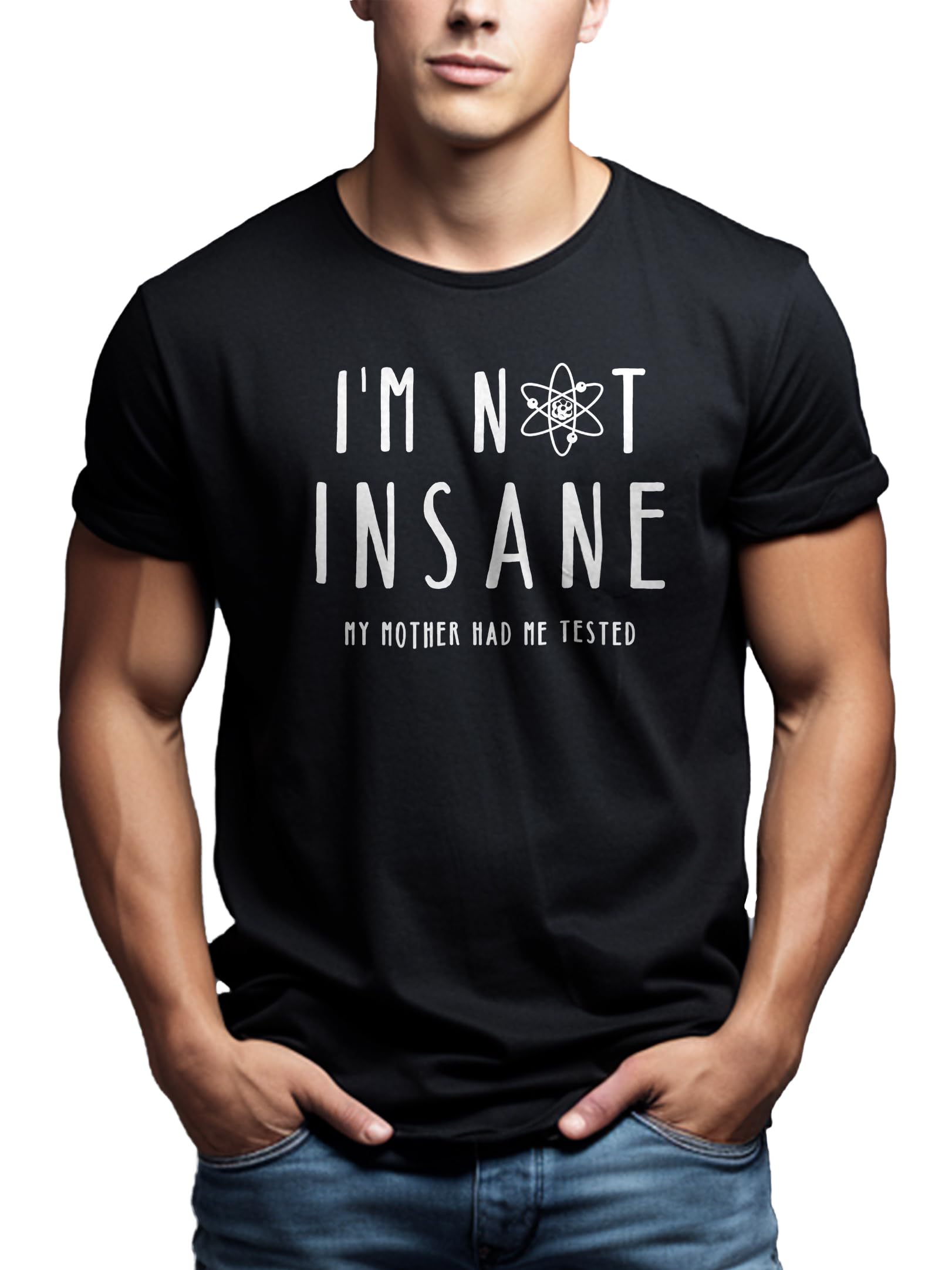 MAKAYA I'm Not Insane maglietta uomo 3XL 100% cotone
