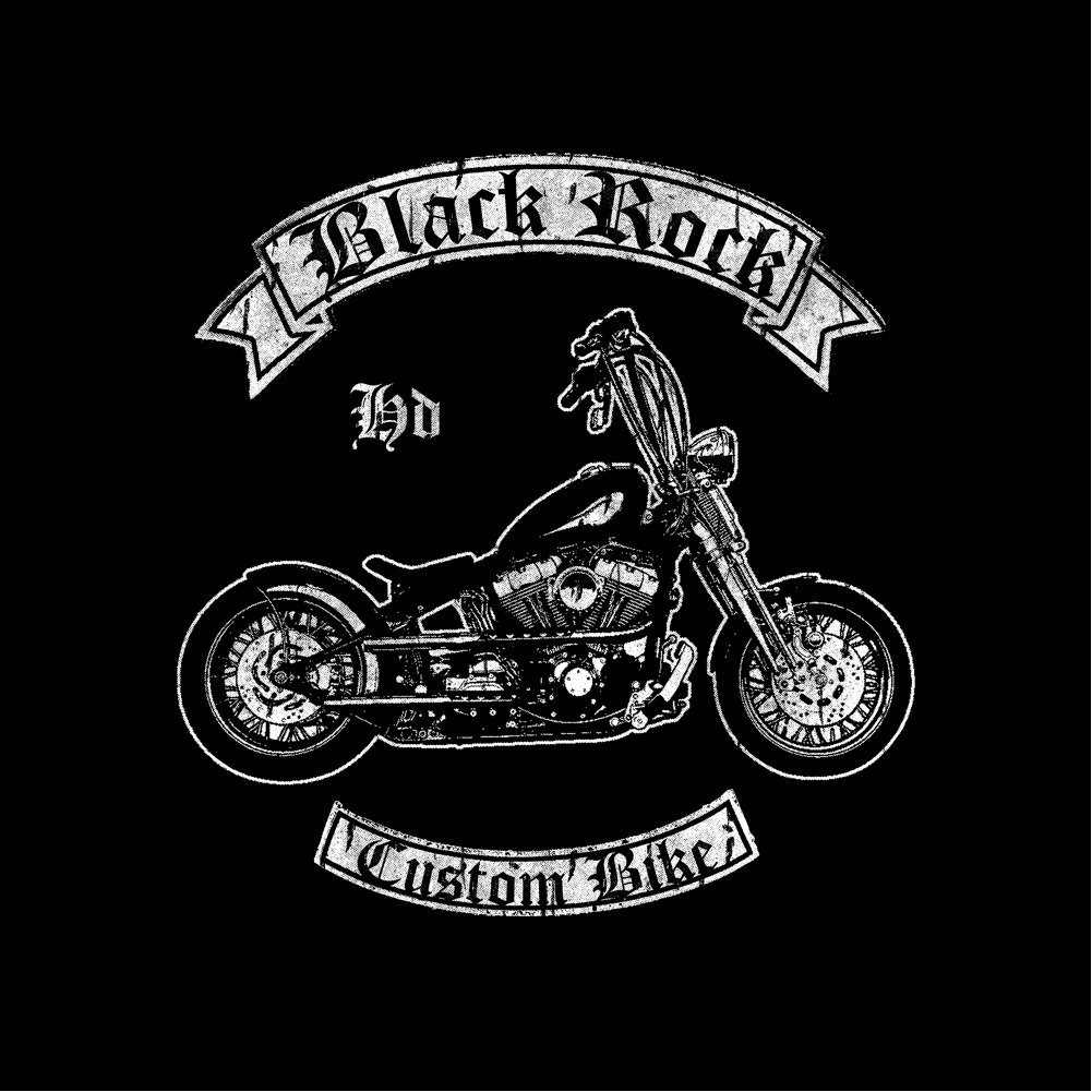 MAKAYA T-Shirt Donna Black Rock maglietta moto nera L