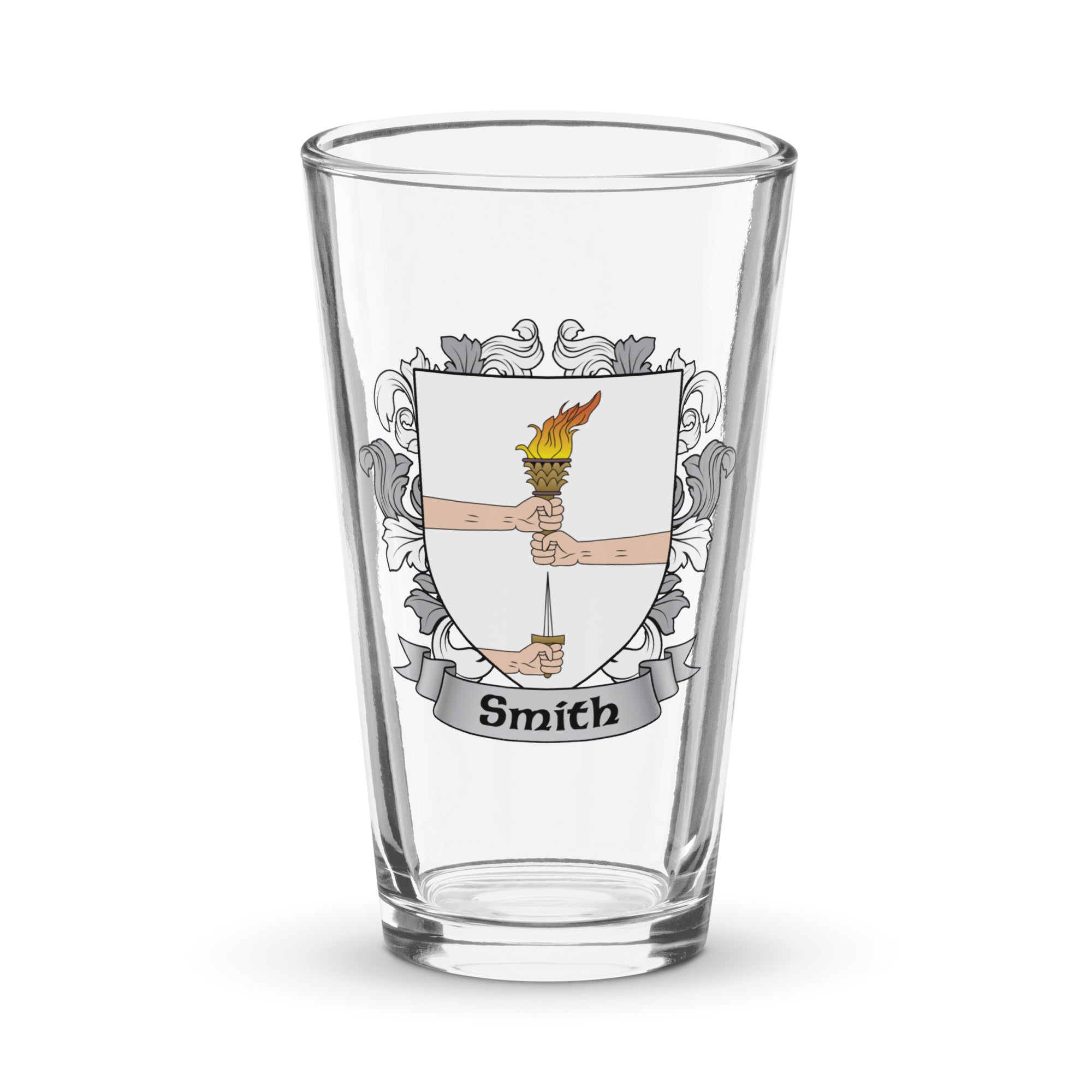 7.62 Design Smith bicchiere birra vetro 473ml stemma Irish