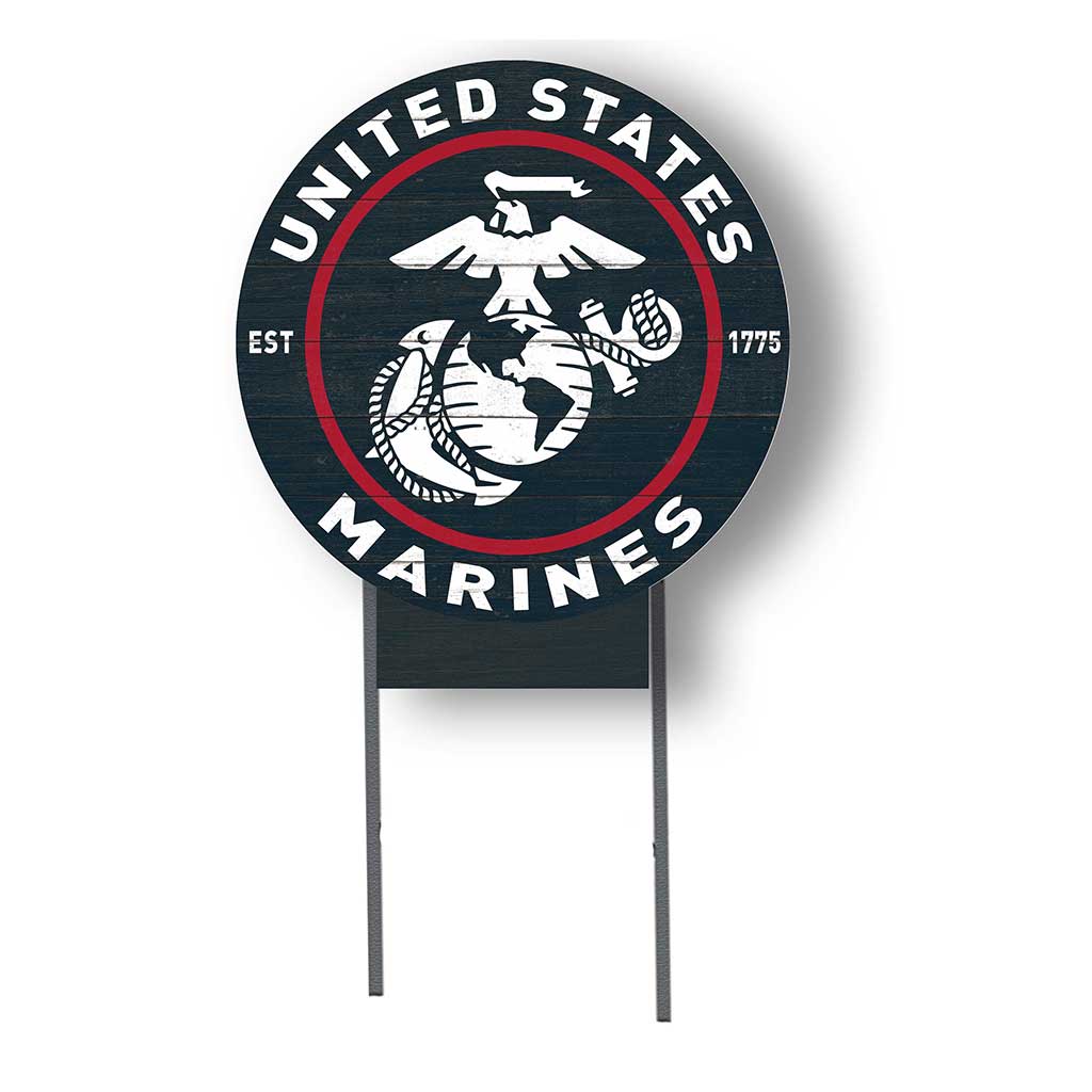7.62 Design Eagle Globe Anchor Insegna giardino 50x50 USMC
