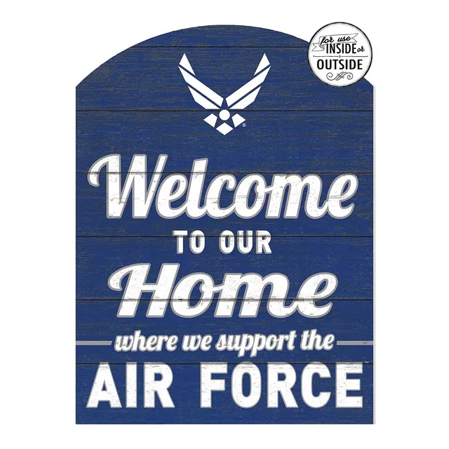 7.62 Design Air Force Welcome insegna PVC 16x22 indoor outdoor