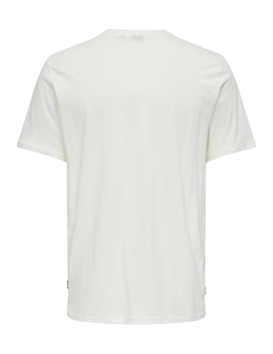 Only & Sons Onsmagdy Photoprint t-shirt uomo L cloud dancer