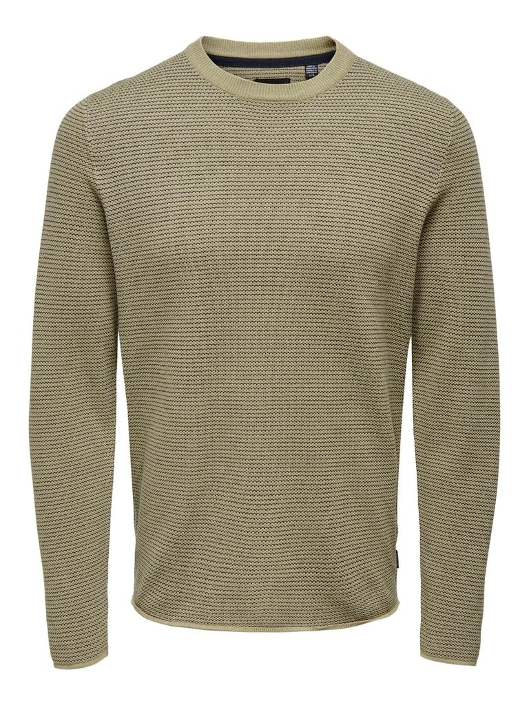 Only & Sons Onsniguel 12 Maglione Uomo Righe girocollo