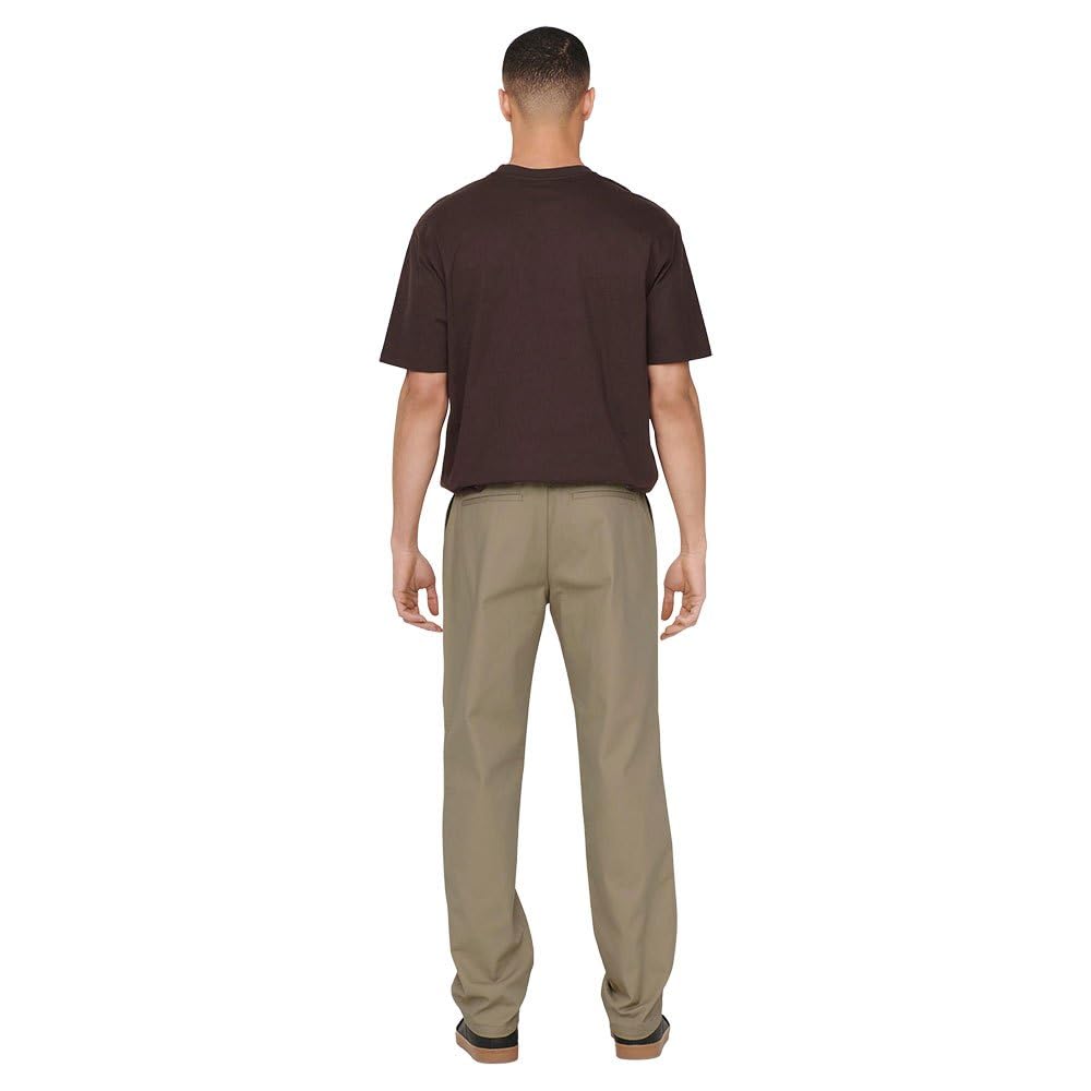Only & Sons Onsedge Pantaloni Uomo Loose Cincilla 28/32